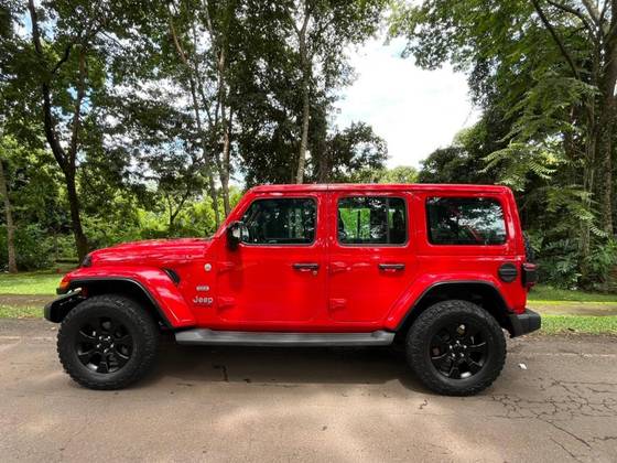 JEEP WRANGLER 2.0 TURBO GASOLINA SAHARA 4P 4X4 AT8 JEEP WRANGLER 2.0 TURBO GASOLINA SAHARA 4P 4X4 AT8